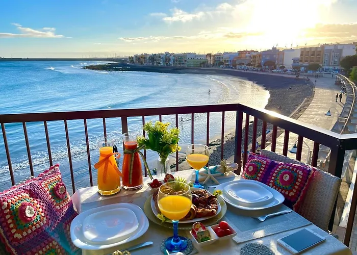 Апартаменты Emycanarias Primera Linea De Playa Аринага